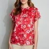 Elie Tahari Primrose Flutter Shirt Tops 1 Elie Tahari Primrose Flutter Shirt Tops