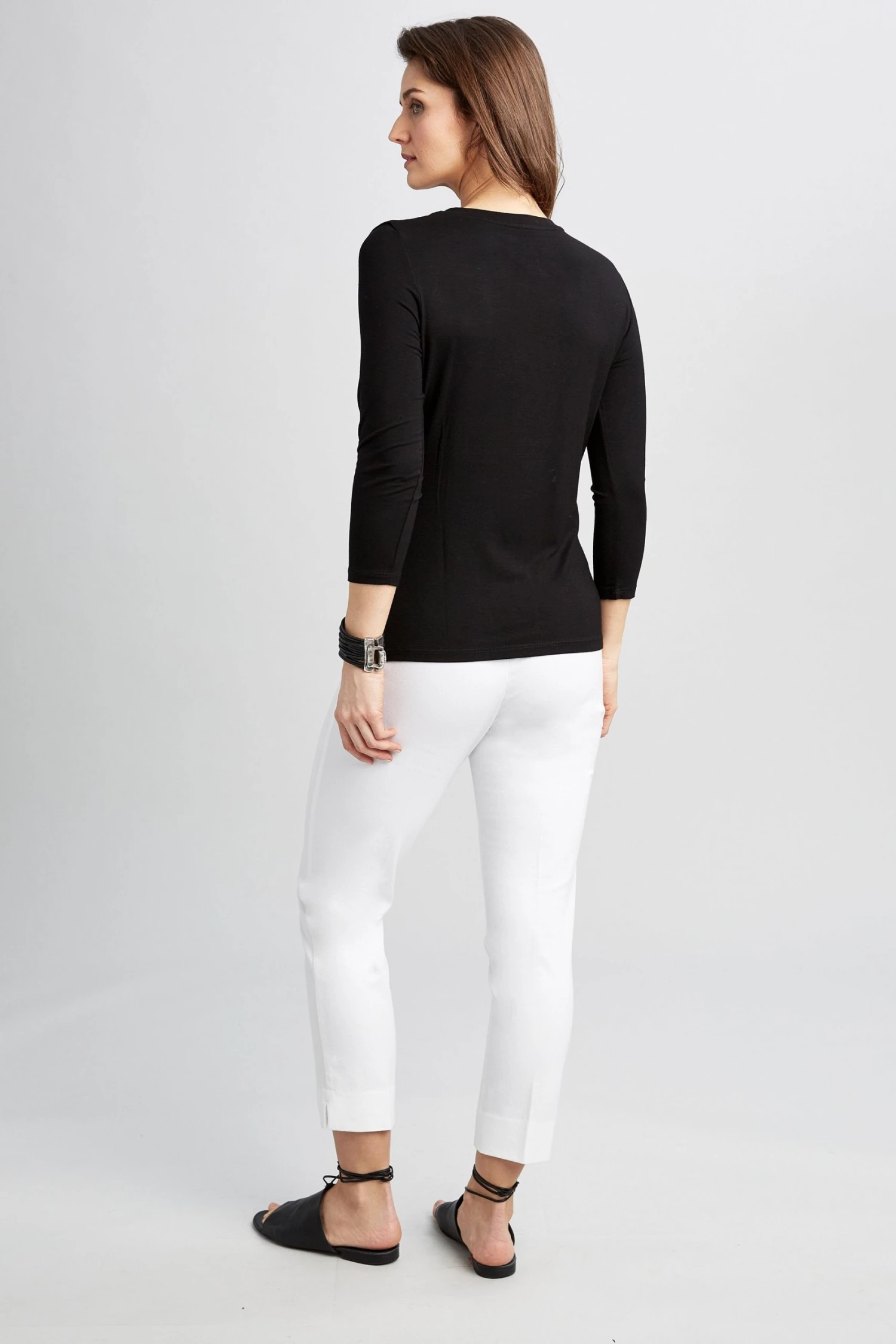 Elie Tahari Asymmetrical 3/4 Twist Knit Knits 6 Elie Tahari Asymmetrical 3/4 Twist Knit Knits