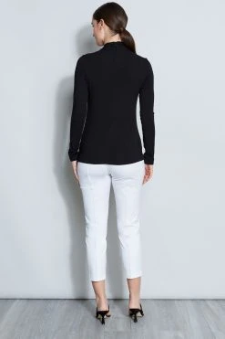 Elie Tahari Long Sleeve Twist Knit 7 Elie Tahari Long Sleeve Twist Knit
