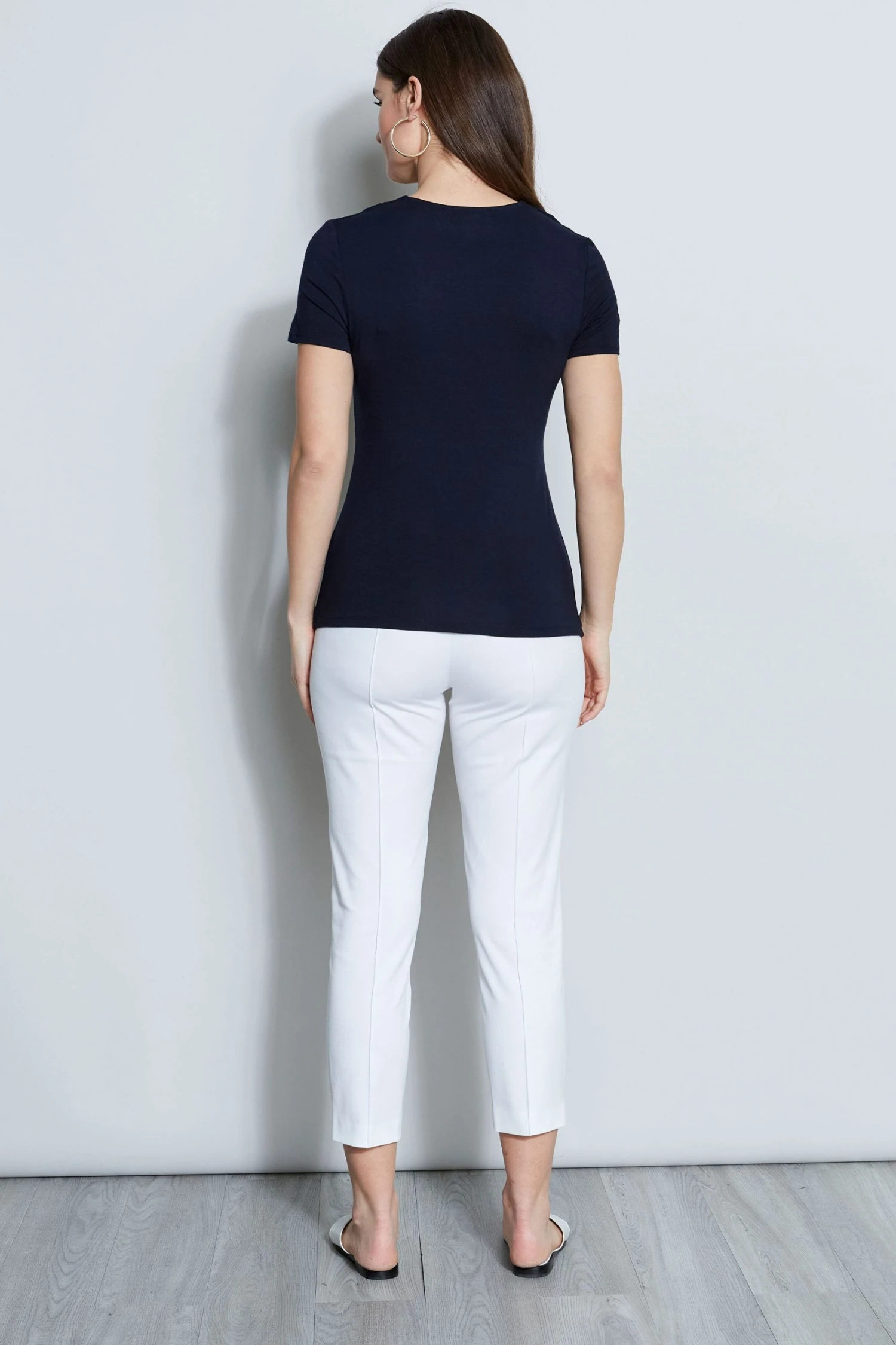 Elie Tahari Short Sleeve Twist Knot Knit 5 Elie Tahari Short Sleeve Twist Knot Knit