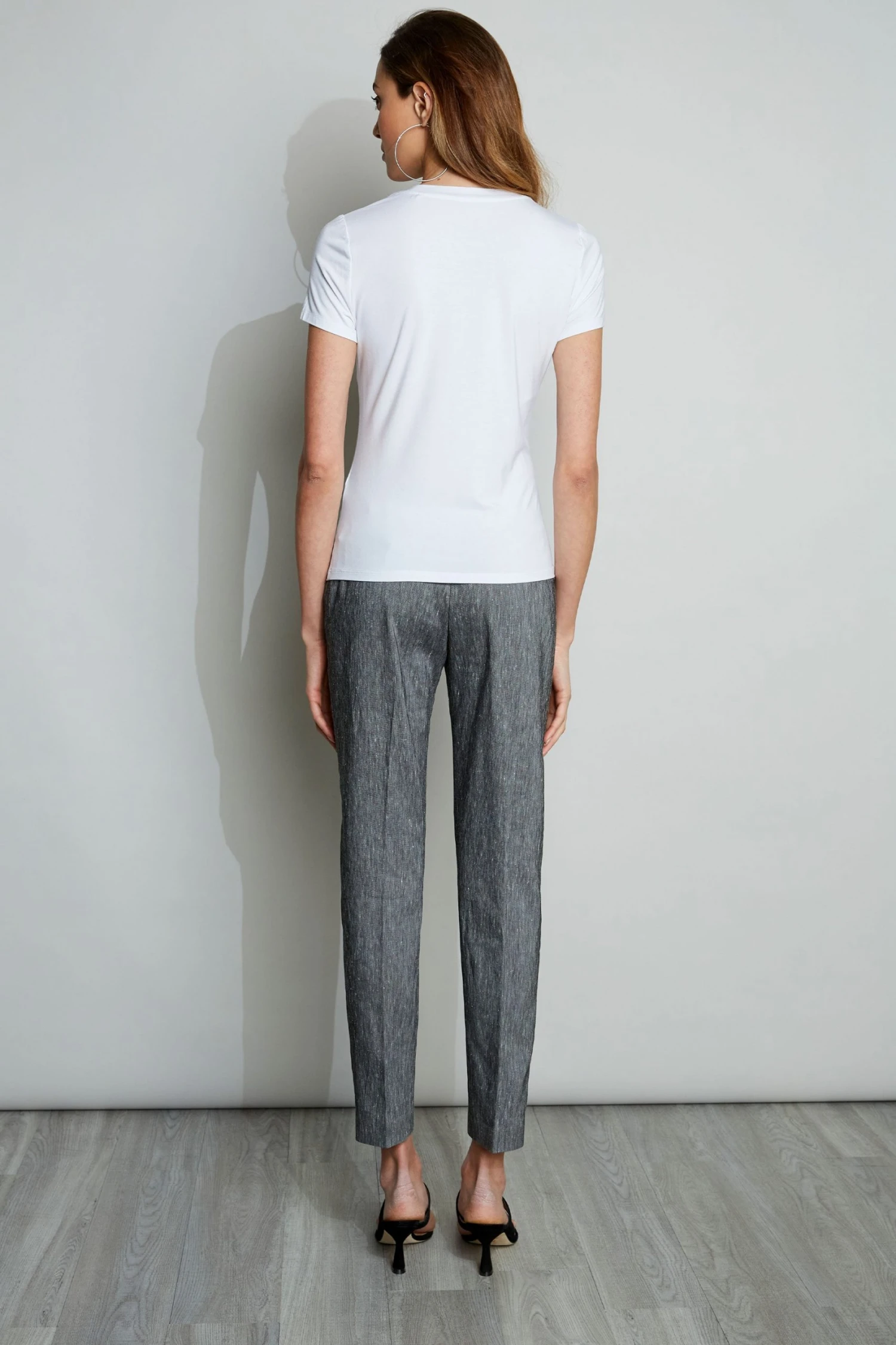 Elie Tahari Knits Lace Insert Tee 6 Elie Tahari Knits Lace Insert Tee