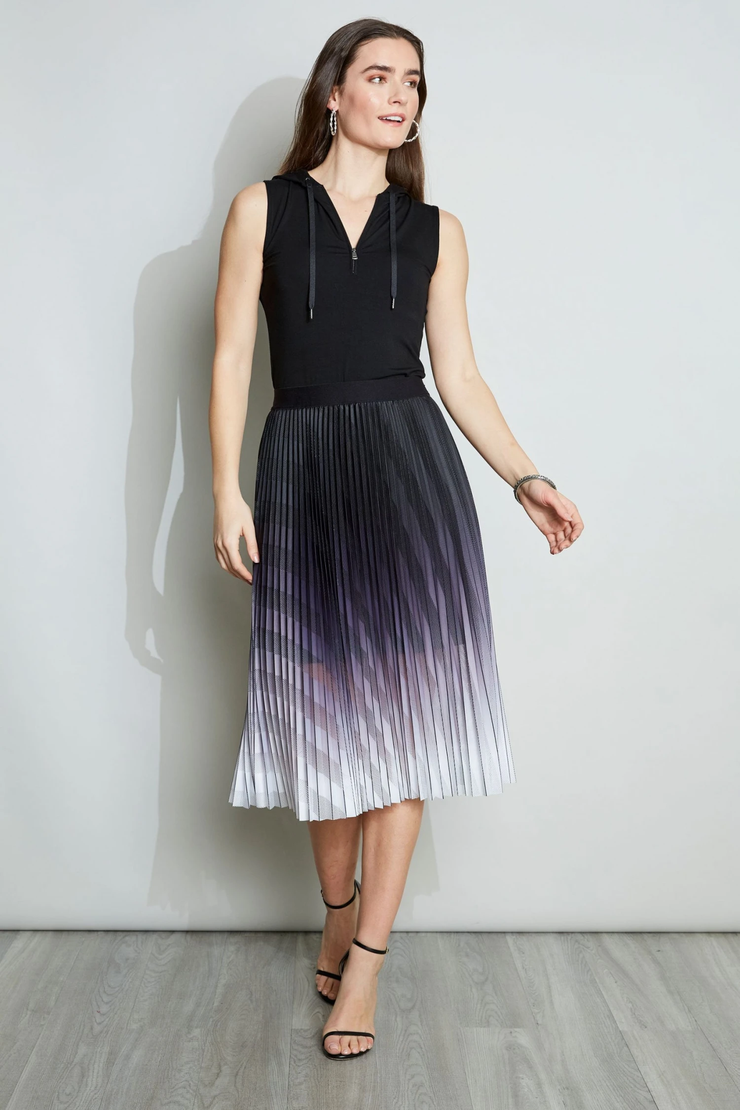 Elie Tahari Skirts Mesh Pleated Skirt 3 Elie Tahari Skirts Mesh Pleated Skirt