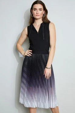 Elie Tahari Skirts Mesh Pleated Skirt 10 Elie Tahari Skirts Mesh Pleated Skirt