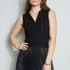 Elie Tahari Sleeveless Hoodie Knits 1 Elie Tahari Sleeveless Hoodie Knits