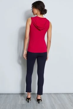 Elie Tahari Knits Sleeveless Hoodie 9 Elie Tahari Knits Sleeveless Hoodie