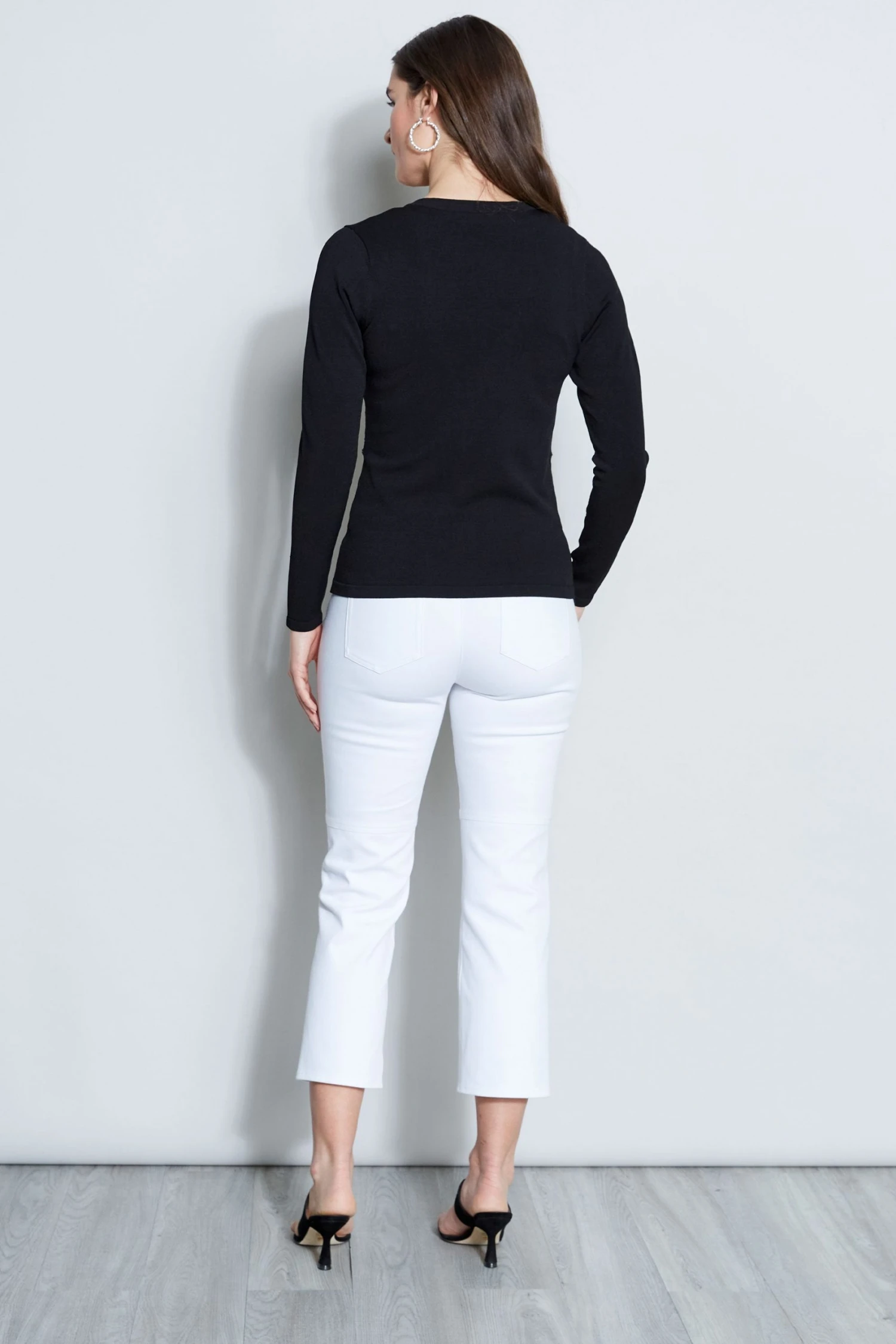 Elie Tahari Lace Insert Cardigan 5 Elie Tahari Lace Insert Cardigan