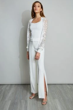 Elie Tahari Sweaters Contour Combo Sweater