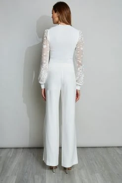 Elie Tahari Sweaters Contour Combo Sweater