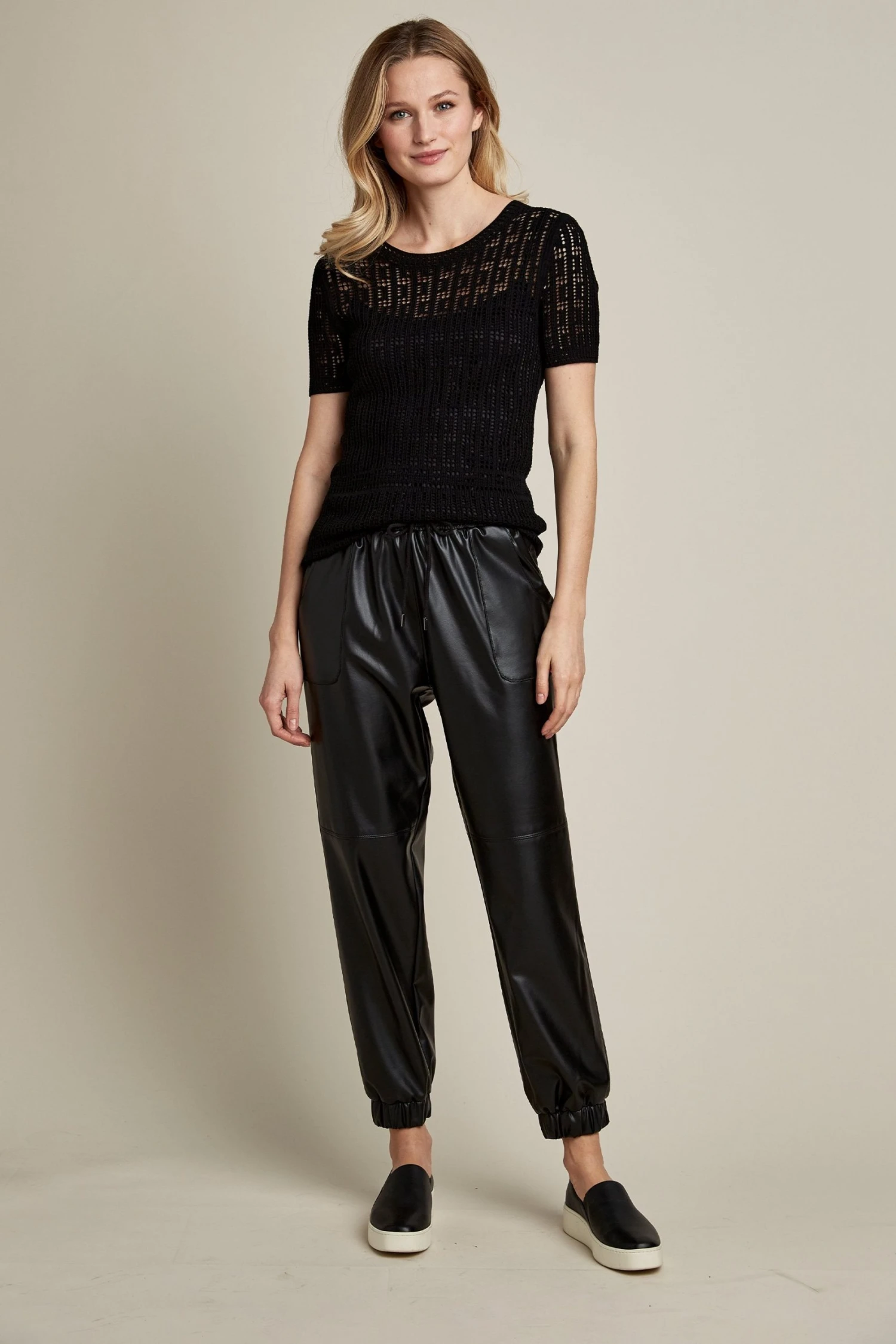 Elie Tahari Sweaters Crochet Short Sleeve Sweater 6 Elie Tahari Sweaters Crochet Short Sleeve Sweater