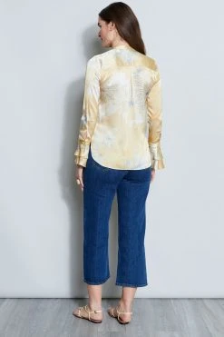 Elie Tahari Eclipse Silk Satin Shirt Tops 13 Elie Tahari Eclipse Silk Satin Shirt Tops