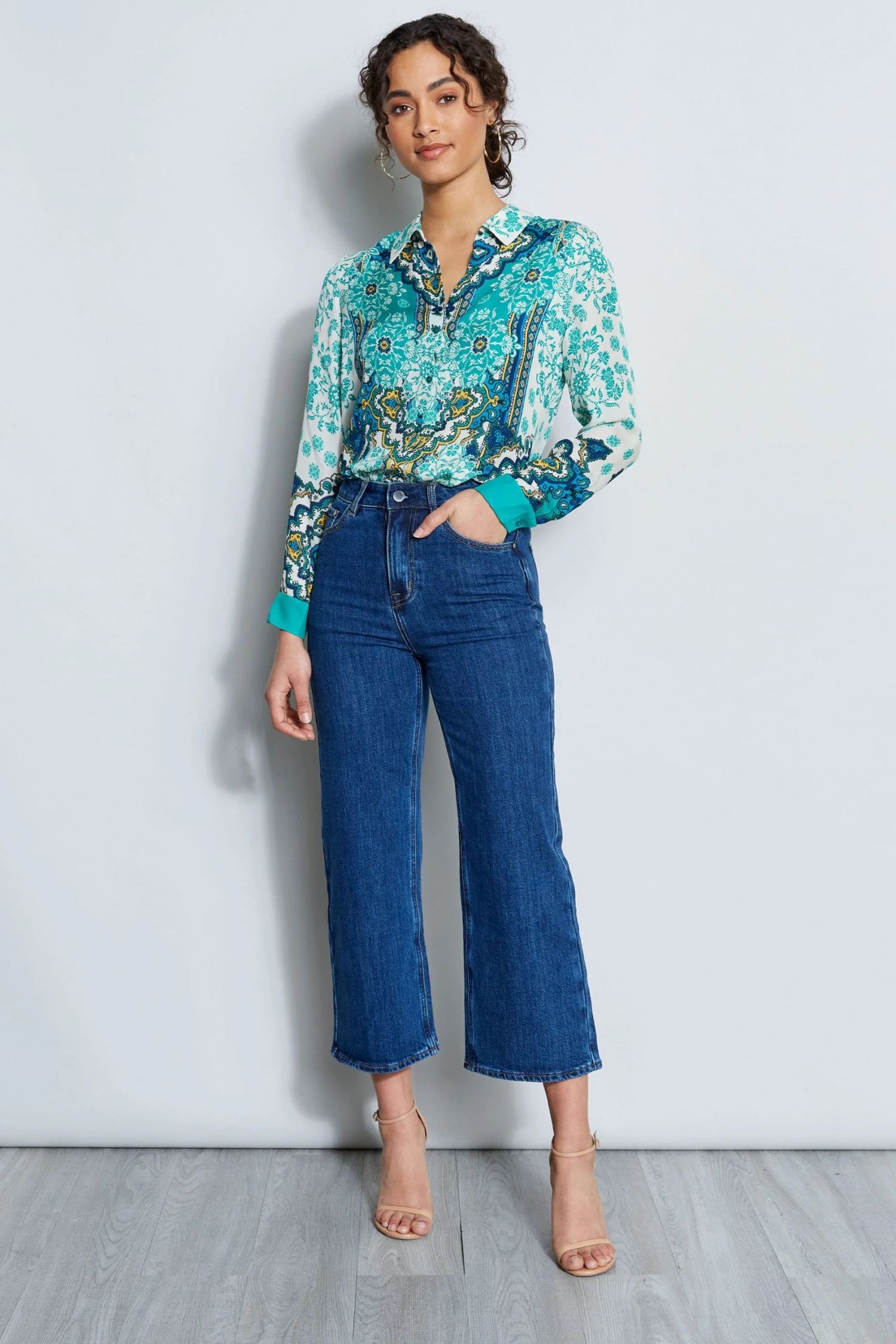 Elie Tahari Cropped Jean Pants 3 Elie Tahari Cropped Jean Pants