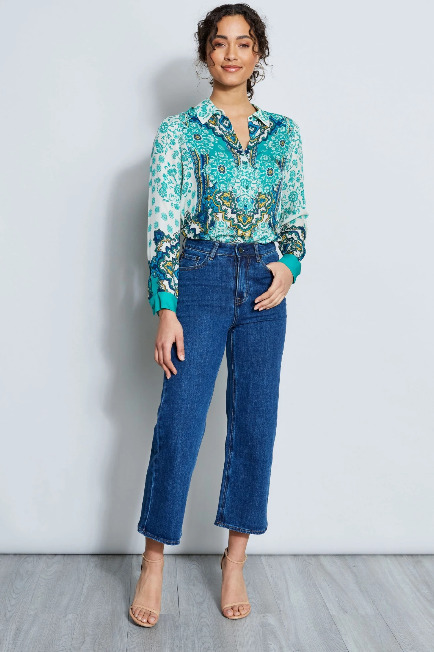 Elie Tahari Cropped Jean Pants 5 Elie Tahari Cropped Jean Pants