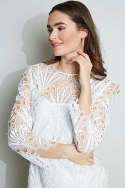 Elie Tahari Scallop Lace Dress Dress Musings