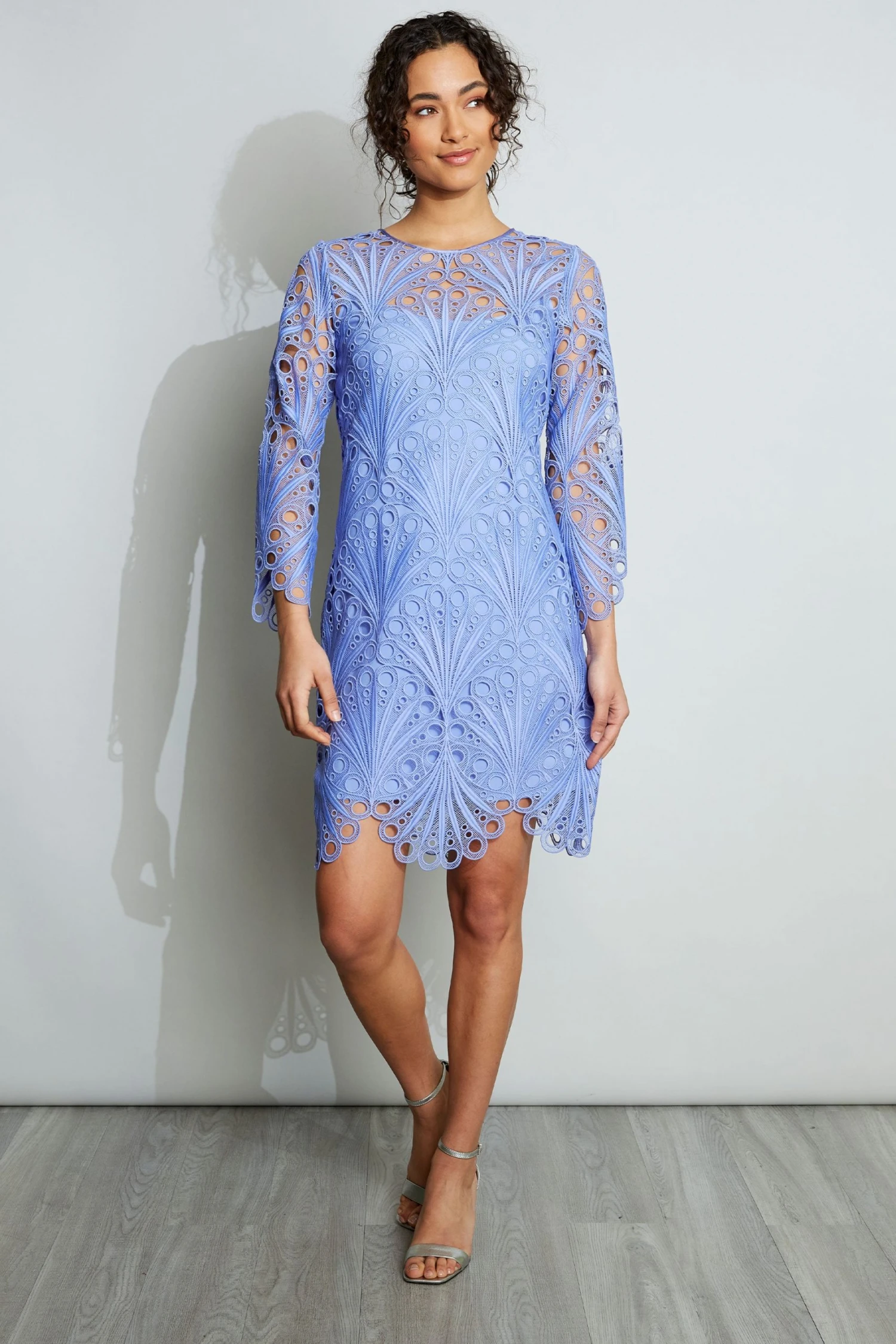 Elie Tahari Dress Musings Scallop Lace Dress 4 Elie Tahari Dress Musings Scallop Lace Dress