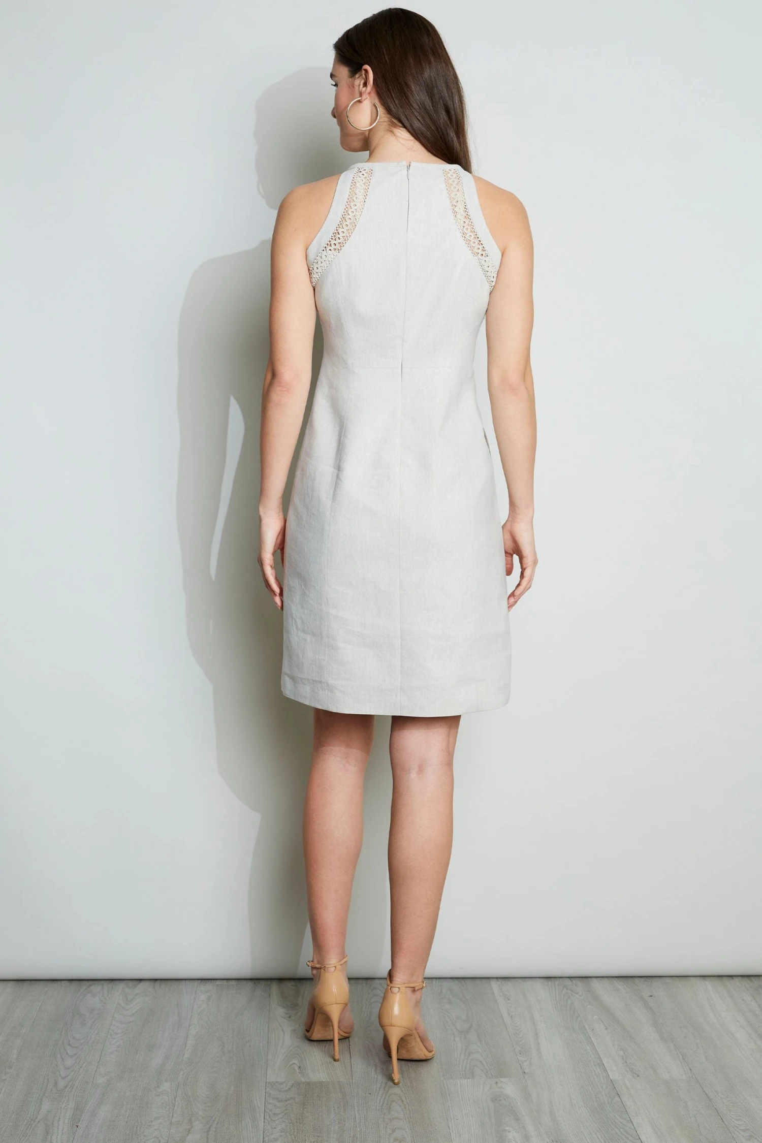 Elie Tahari Linen Lace Detail Dress Dresses & Jumpsuits 9 Elie Tahari Linen Lace Detail Dress Dresses & Jumpsuits