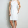 Elie Tahari Linen Lace Detail Dress 2 Elie Tahari Linen Lace Detail Dress