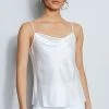 Elie Tahari Silk Satin Cami Tops