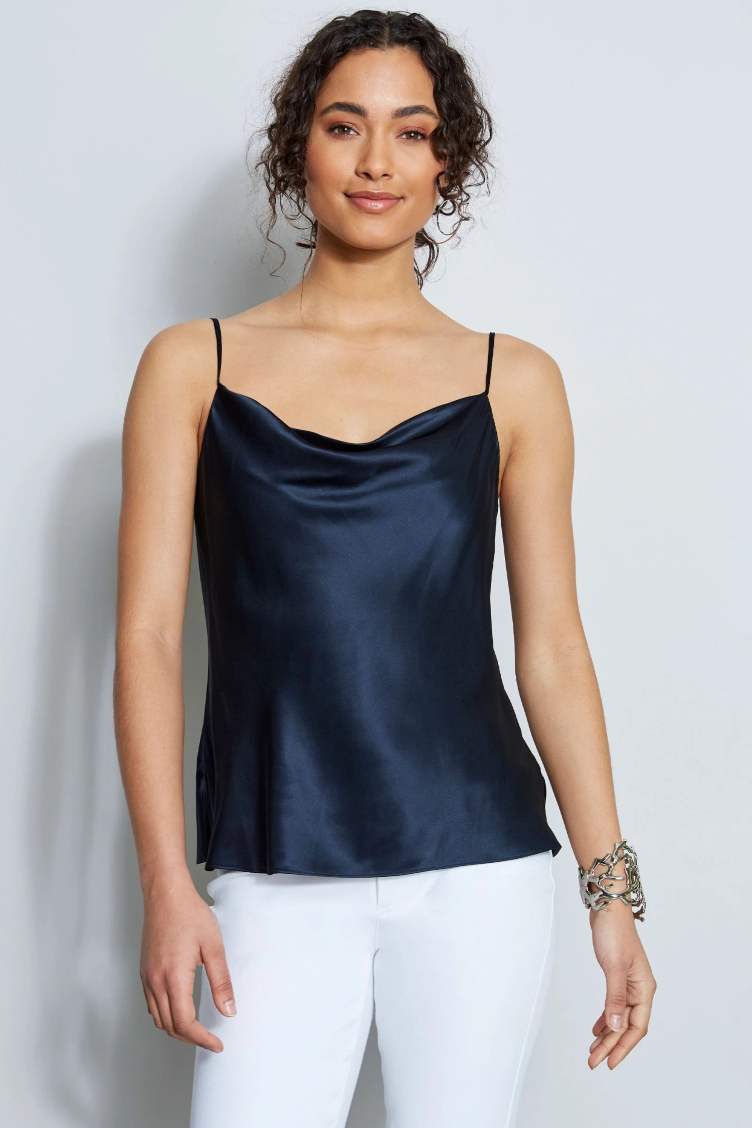 Elie Tahari Silk Satin Cami Tops 3 Elie Tahari Silk Satin Cami Tops