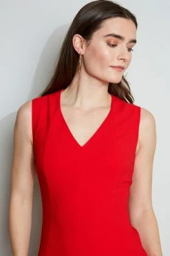 Elie Tahari Lace Slit Dress 12 Elie Tahari Lace Slit Dress