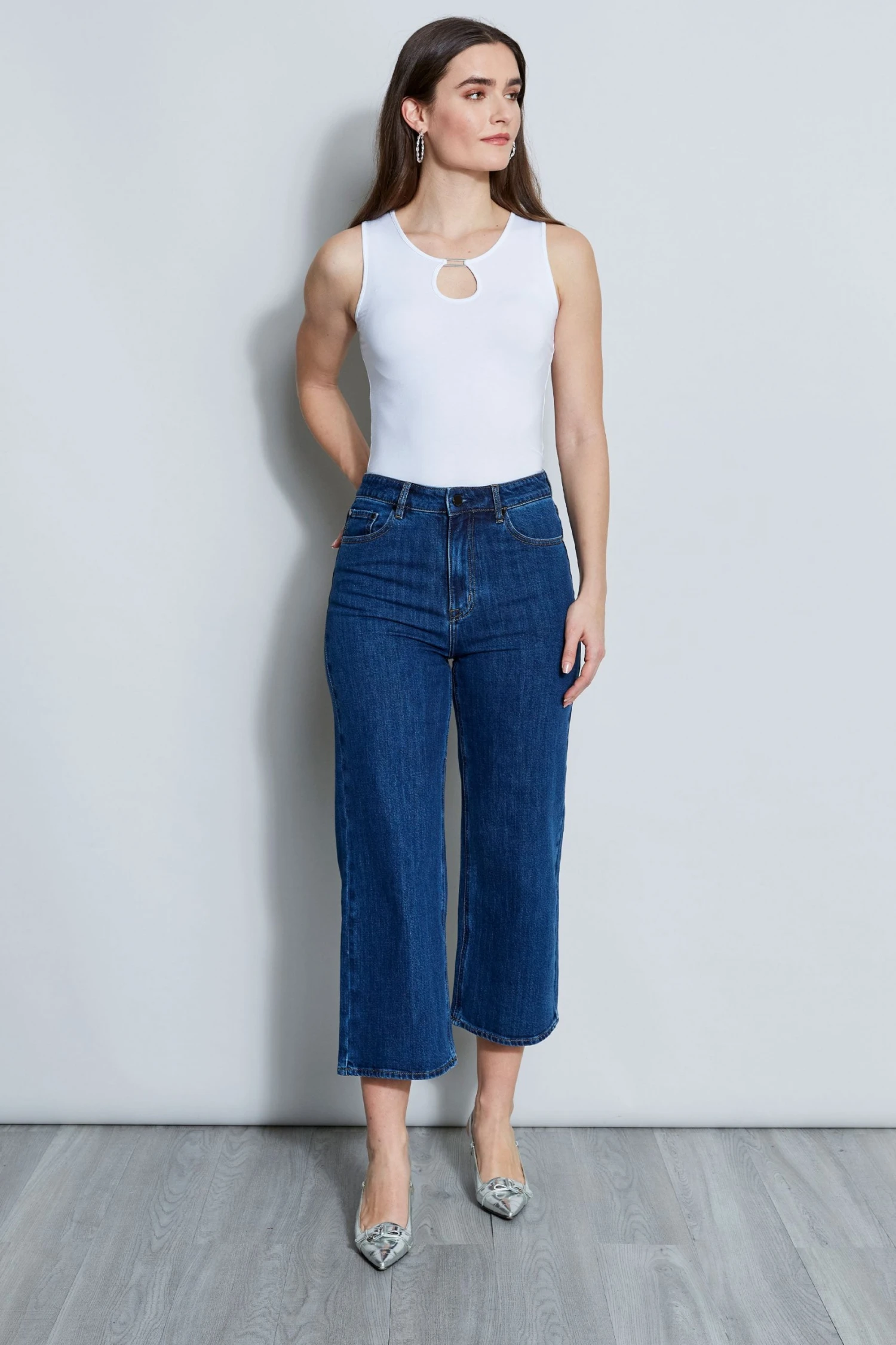 Elie Tahari Cropped Jean Pants 9 Elie Tahari Cropped Jean Pants