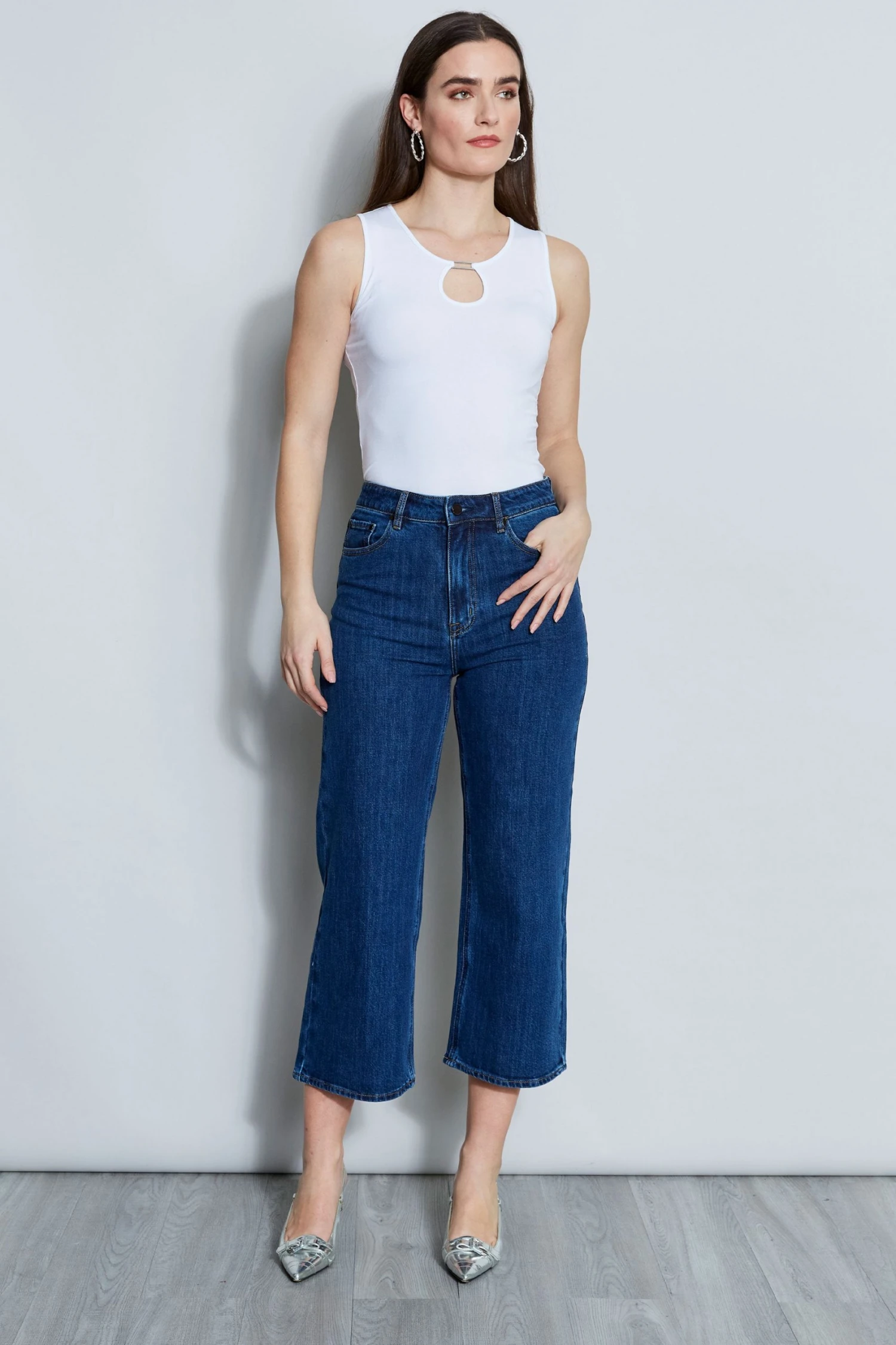 Elie Tahari Cropped Jean Pants 7 Elie Tahari Cropped Jean Pants