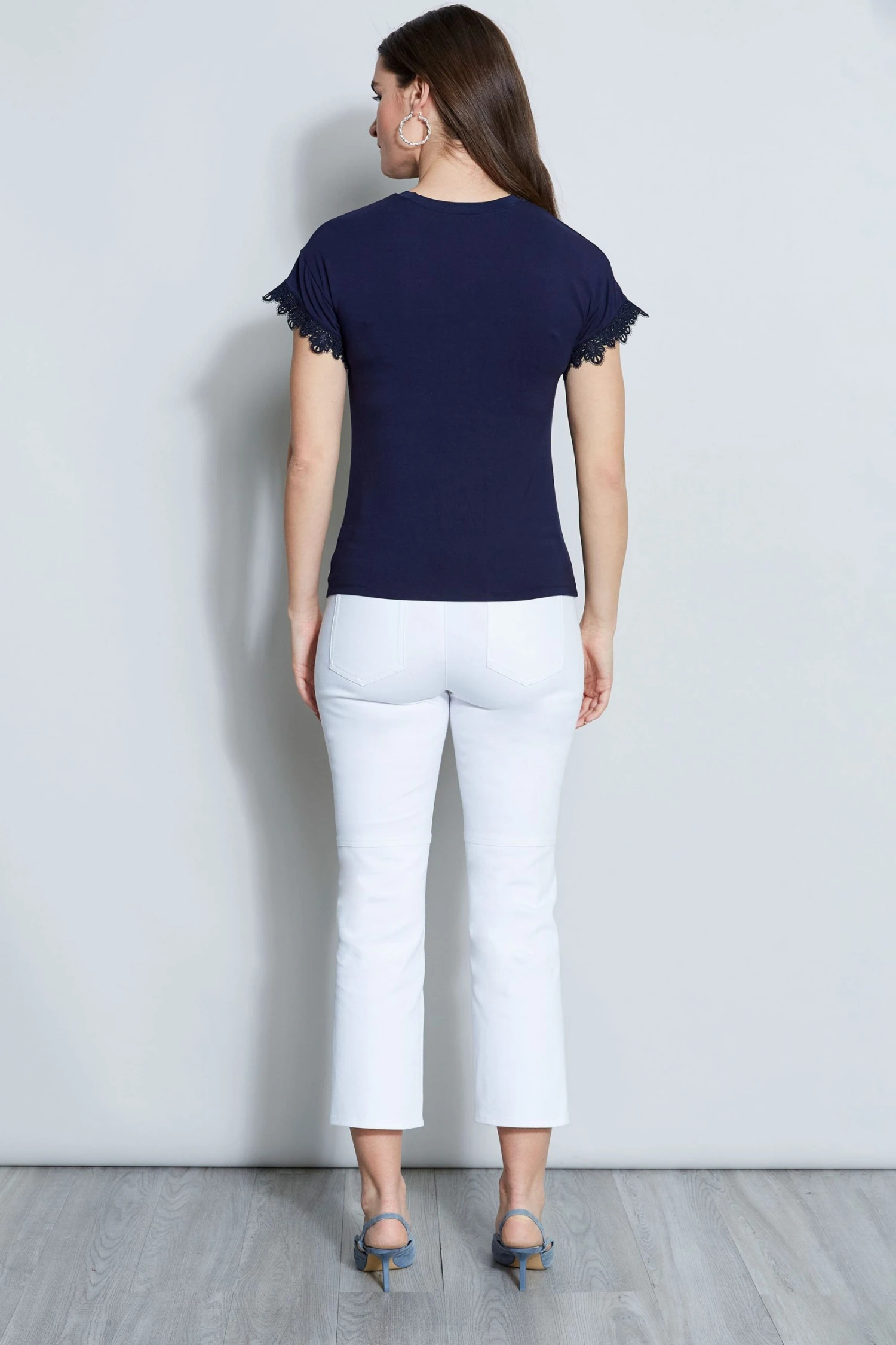 Elie Tahari Knits Lace Trim Knit 6 Elie Tahari Knits Lace Trim Knit