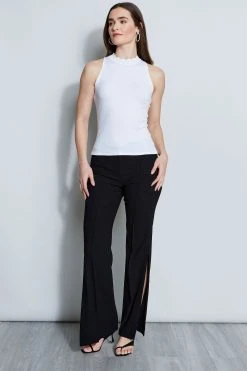 Elie Tahari Scallop Halter Knit 8 Elie Tahari Scallop Halter Knit