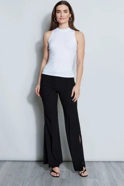 Elie Tahari Scallop Halter Knit 10 Elie Tahari Scallop Halter Knit