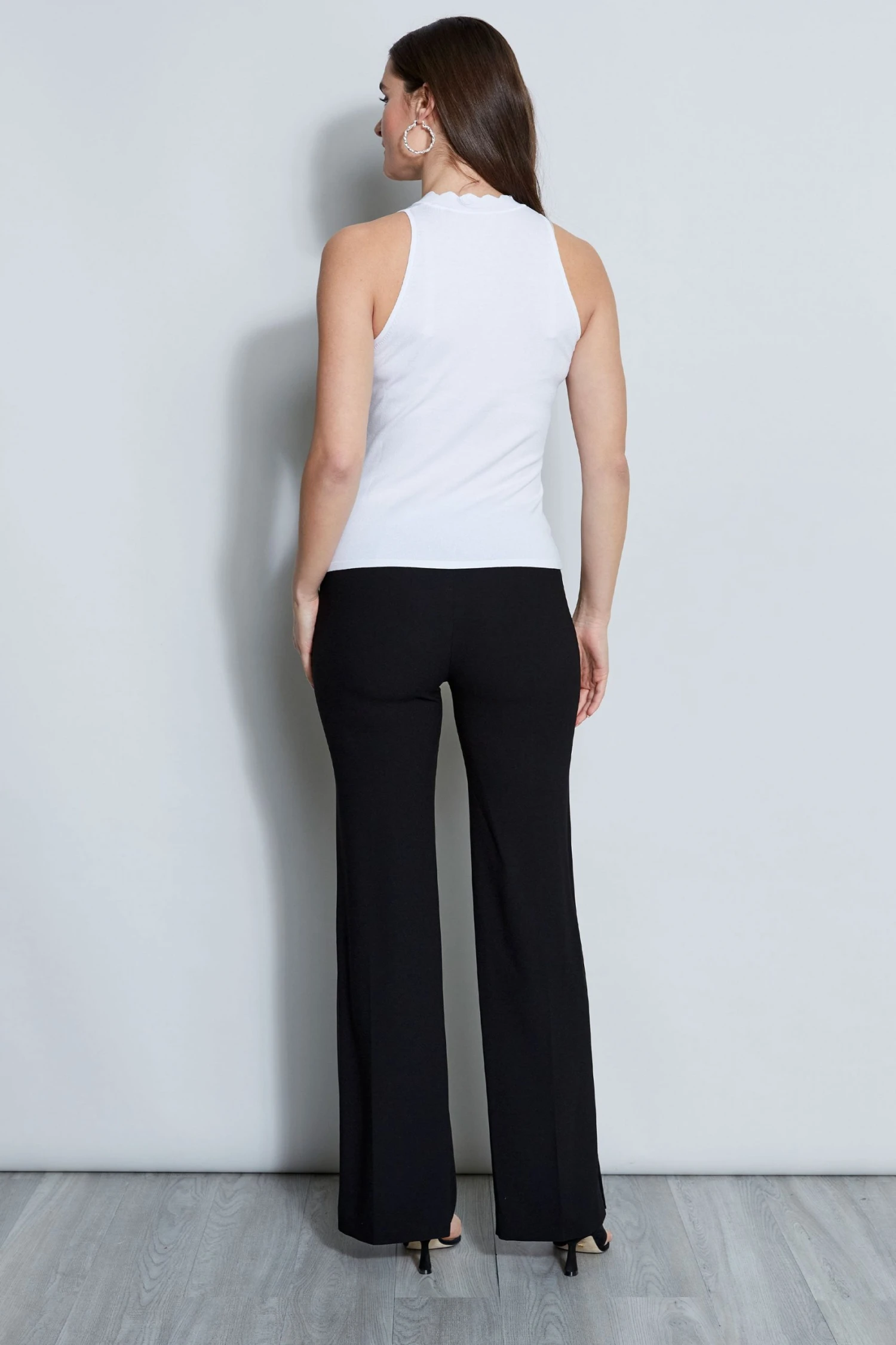 Elie Tahari Scallop Halter Knit 7 Elie Tahari Scallop Halter Knit