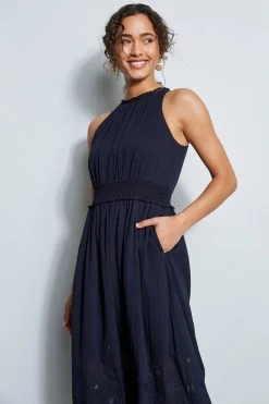 Elie Tahari Dress Musings Embroidered Hem Midi Dress 12 Elie Tahari Dress Musings Embroidered Hem Midi Dress