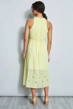 Elie Tahari Embroidered Hem Midi Dress Dress Musings 11 Elie Tahari Embroidered Hem Midi Dress Dress Musings
