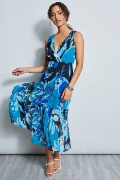 Elie Tahari Nouveau Silk Maxi Dress Dress Musings 4 Elie Tahari Nouveau Silk Maxi Dress Dress Musings