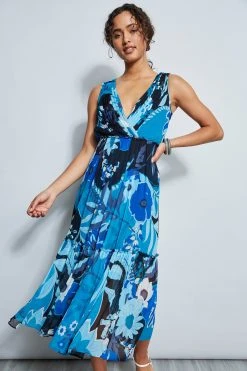 Elie Tahari Nouveau Silk Maxi Dress Dress Musings 5 Elie Tahari Nouveau Silk Maxi Dress Dress Musings