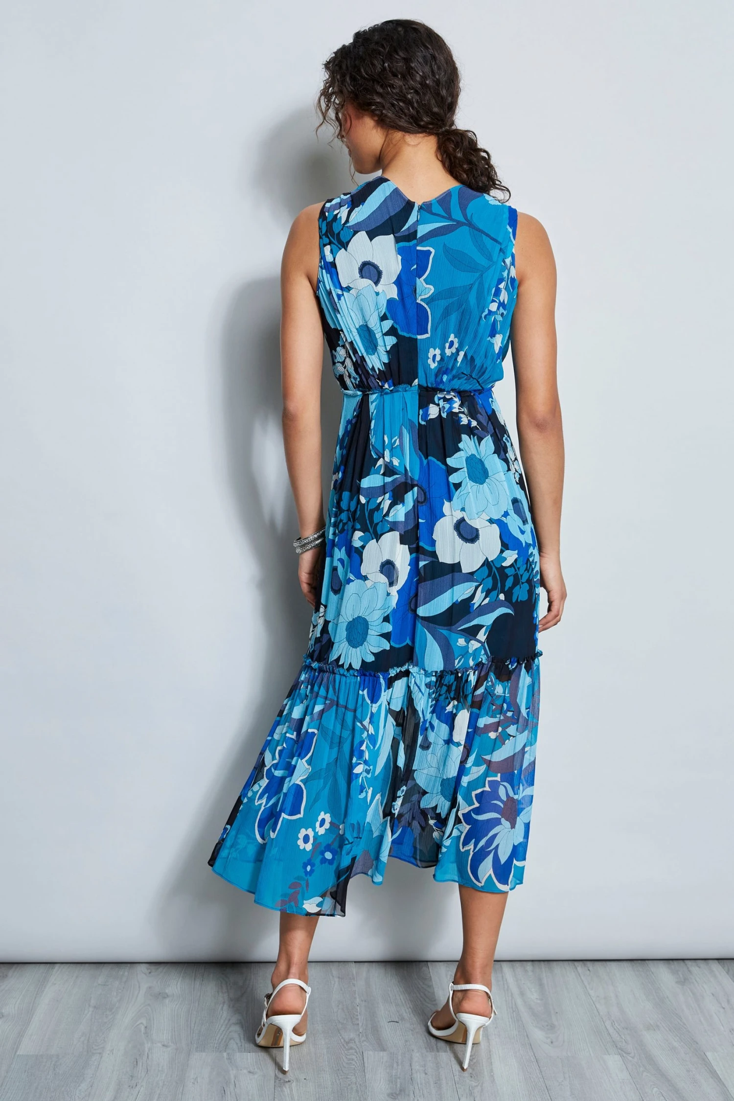 E405D602_NOUVEAUMAXIDRESS_TEALMULTI_3BACK_1669.jpg Elie Tahari Nouveau Silk Maxi Dress Dress Musings