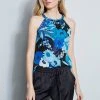 Elie Tahari Nouveau Halter Shirt