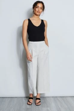 Elie Tahari Faye Wide-Leg Pant 10 Elie Tahari Faye Wide-Leg Pant