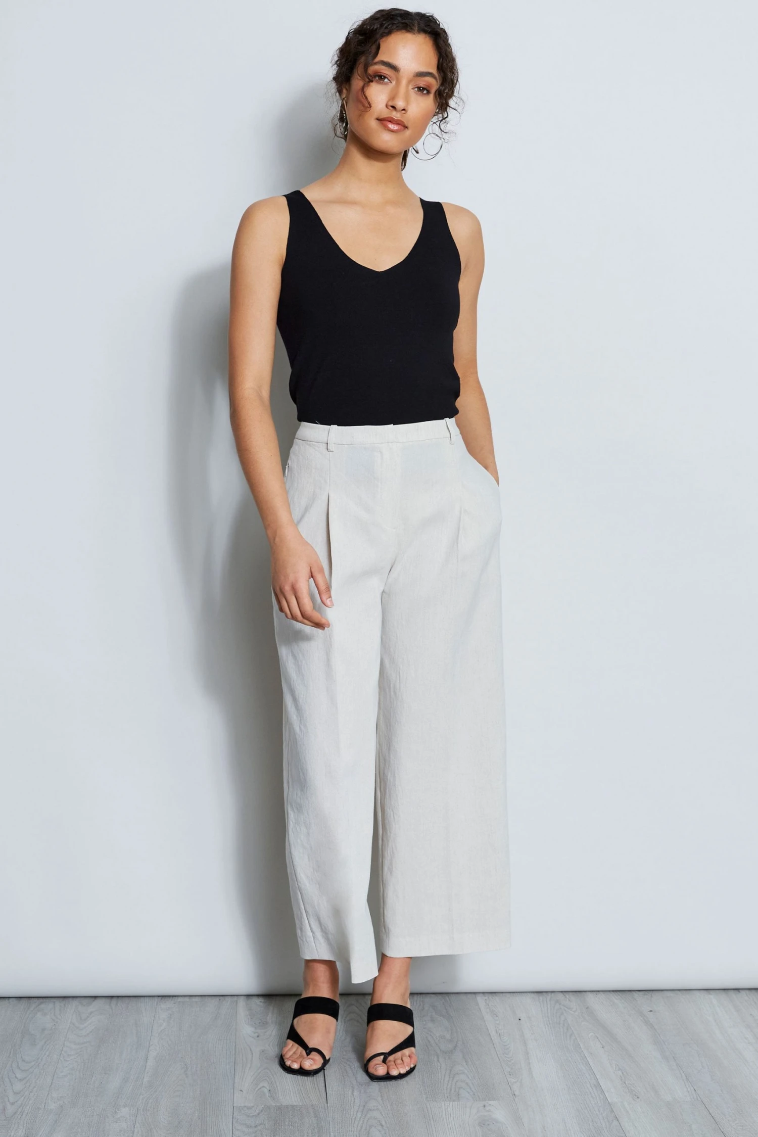 Elie Tahari Faye Wide-Leg Pant 5 Elie Tahari Faye Wide-Leg Pant