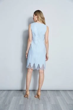 Elie Tahari Linen Lace Hem Dress Dress Musings 4 Elie Tahari Linen Lace Hem Dress Dress Musings