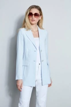 Elie Tahari Two Button Blazer Jackets & Blazers