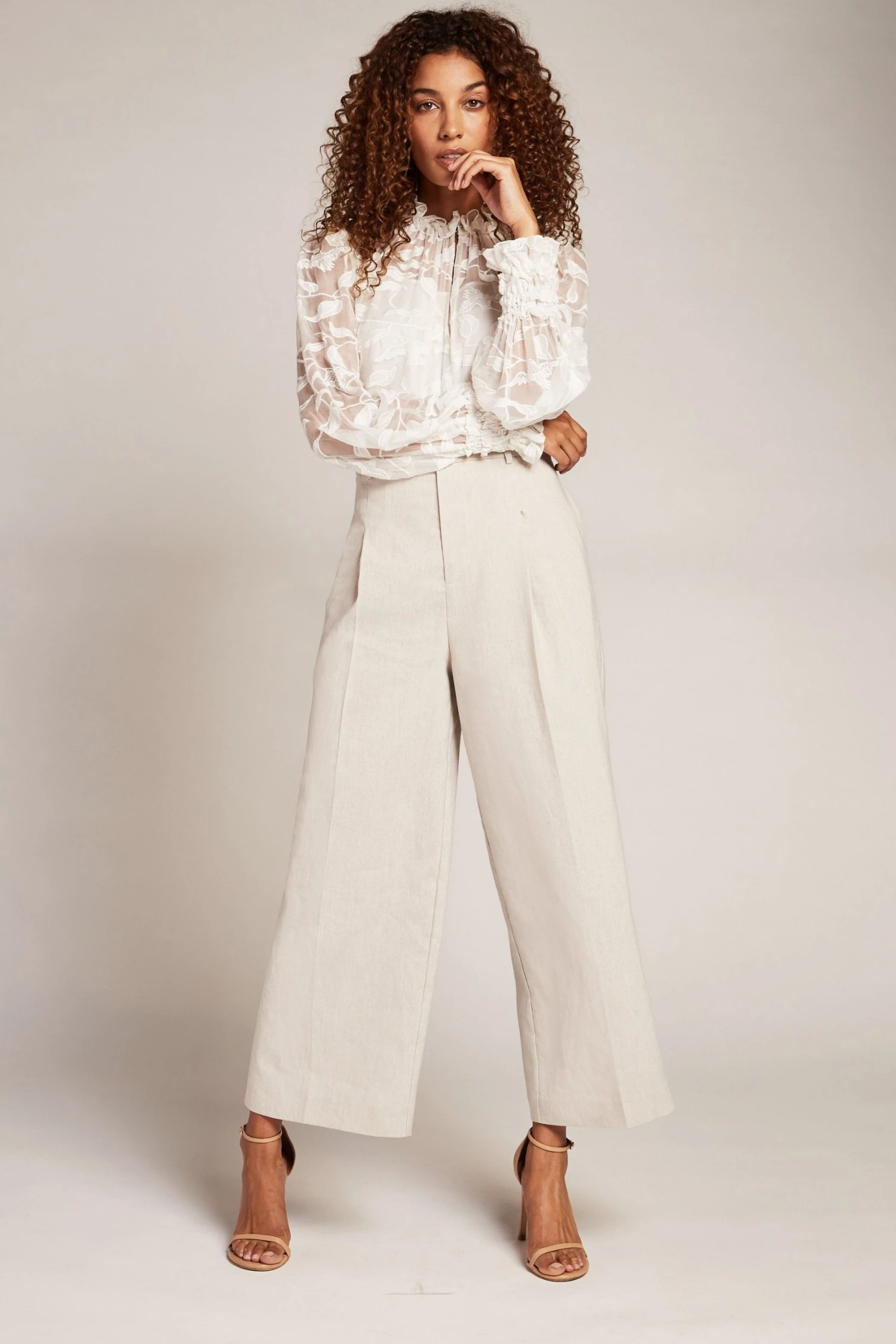 Elie Tahari Faye Wide-Leg Pant 7 Elie Tahari Faye Wide-Leg Pant