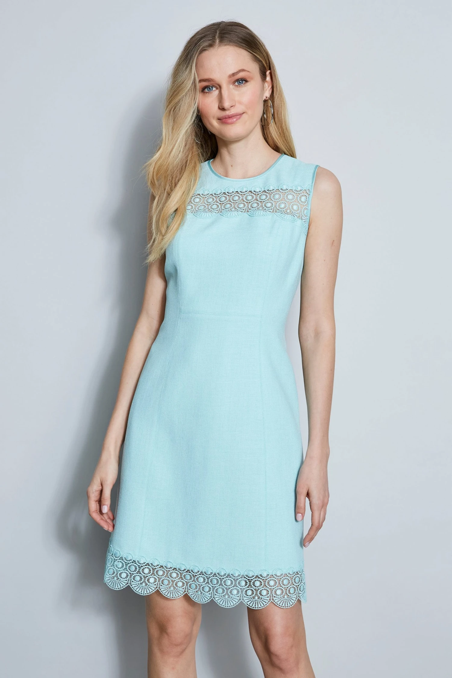Elie Tahari Lace Insert Dress 5 Elie Tahari Lace Insert Dress
