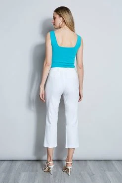 Elie Tahari Embroidered Cropped Pant 11 Elie Tahari Embroidered Cropped Pant