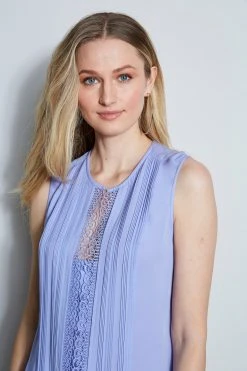 Elie Tahari Lace Detail Shirt