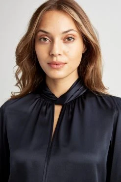 Elie Tahari Silk Twist Shirt