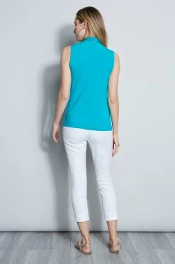 Elie Tahari Tops Sleeveless Mock Twist Knit 7 Elie Tahari Tops Sleeveless Mock Twist Knit
