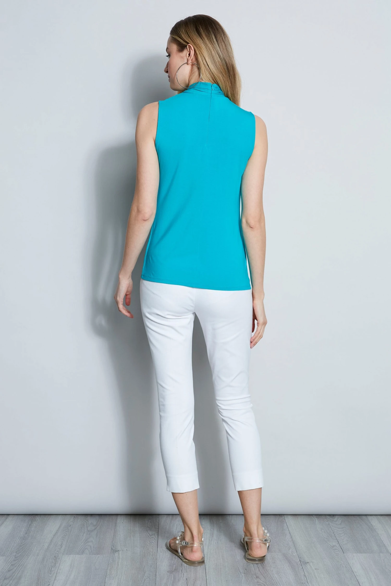 Elie Tahari Tops Sleeveless Mock Twist Knit 5 Elie Tahari Tops Sleeveless Mock Twist Knit