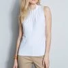 Elie Tahari Sleeveless Mock Twist Knit 2 Elie Tahari Sleeveless Mock Twist Knit