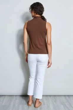 Elie Tahari New Perspectives Sleeveless Twist Knit