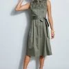Elie Tahari Dress Musings Embroidered Tie Dress 1 Elie Tahari Dress Musings Embroidered Tie Dress