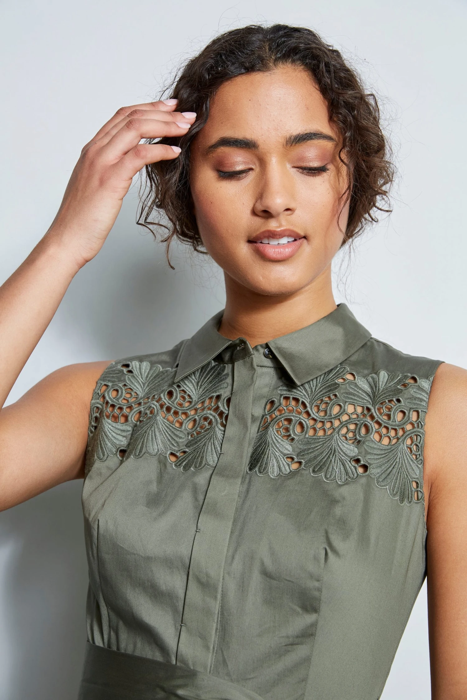 Elie Tahari Dress Musings Embroidered Tie Dress 5 Elie Tahari Dress Musings Embroidered Tie Dress